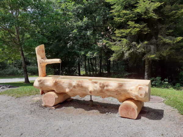 Fontaines à eau avec pieds et écoulement